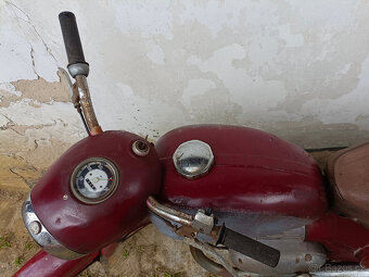 motocykl čz kývačka 175 ccm typ 450 bez tp kompletní moto - 7