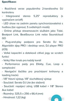 Prodám kontroler Numark Party Mix Live - 7