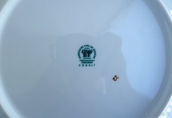 Talíře zdobené (zlato, kobalt) - 7