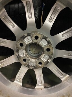 5x112 R18 7,5J ET39 Audi A4 + 225/45 R18 zimné - 7