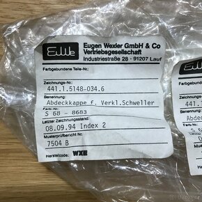 ŠKODA FELICIA Drobné díly interiéru - Uloženky - 7