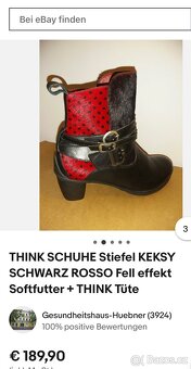 Kožené boty Think vel. 41 - 7