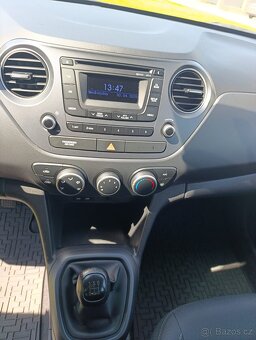 Hyundai i10,2016,1.0i,1.maj,ČR,serv.k,91tkm,záruka,CEBIA,AC - 7