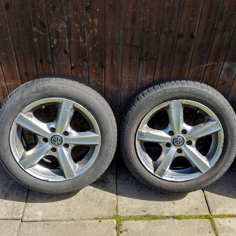Alu kola 5x112 s pneu205 /55/16 zimni - 7