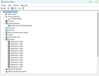 ☑️Herní PC RYZEN 5 5500,RTX 2060SUPER 8GB,16 GB RAM,1 TB SSD - 7
