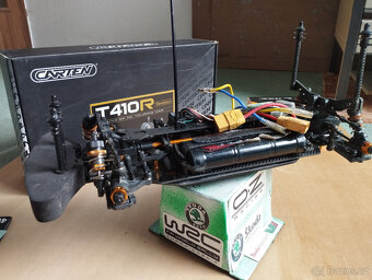Prodám RC podvozek Carten T 410 R - 7