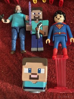 Figurky minecraft plysak a superhrdinove od playmobil - 7