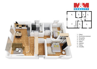 Prodej rodinného domu, 119 m², Třinec, Dolní Líštná - 7