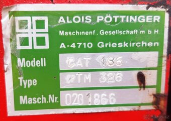 Bubnová sekačka Pootinger CAT 186 - 7