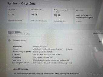 Notebook HP ENVY x360 Convertible 15-ee0000nc - 7