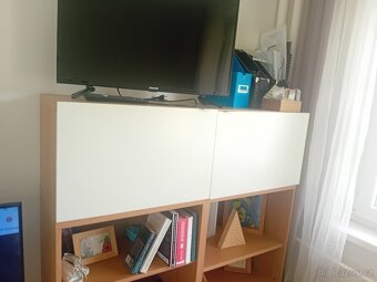 Ikea Besta obývací stěna +knihovny - 7