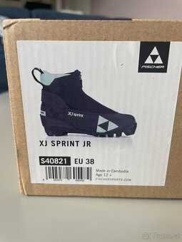 Dětské boty na běžky Fischer XJ Sprint JR vel. 38 - 7