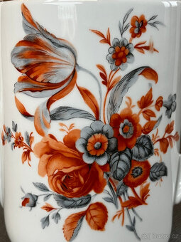 Starožitná porcelánová konvice 1.2l, Loket Stern - 7