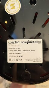 ZEPTER More Juice Press, Model TF - 999 - 7