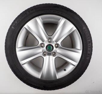 Škoda Yeti - Originání 17" alu kola - Letní pneu - 7