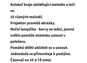 Kolotoč nad postýlku Fisher Price - 7