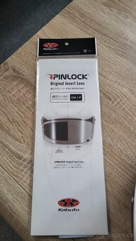 Výklopná 2x nošená přilba Kabuto Ibuki WBR M po nekuřákovi - 7