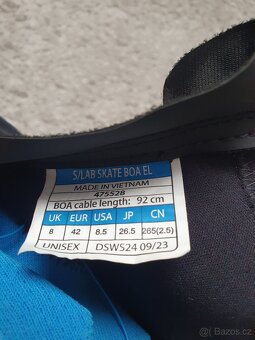 Boty na běžky S/LAB SKATE BOA UK8 unisex 25/26 - 7