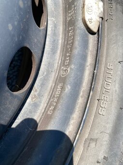 Plechové disky Renault 6.5Jx16 5x114.3 - 7