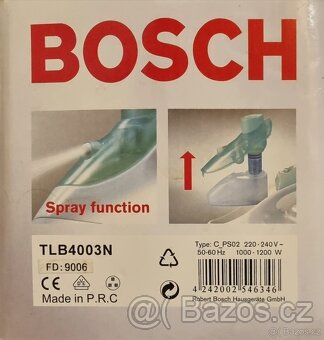 Žehlička BOSCH - 7