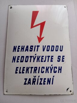Smaltované cedule - 7