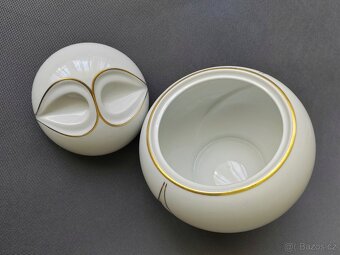 Krásná porcelánová dóza/cukřenka od Jaeger & Co Bavaria - 7