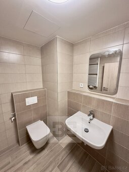 Pronájem bytu 1+kk, 35 m2, terasa 10 m2, zahrada 130 m2, GS - 7