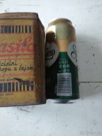 Krabičky plechové na kávu Brasila, doza - 7