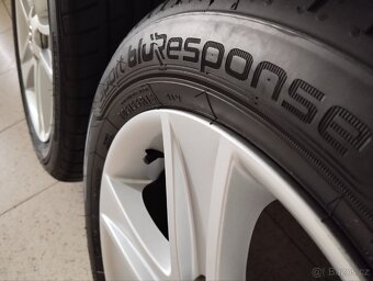 ALU 5x114,3 r16x7j ET 55, 205/55/16 Goodyear zánovní - 7