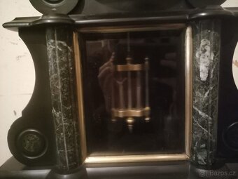 Mramorové krbové hodiny - 7