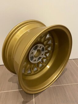 EXIP 4x100 ET25 7x15, pneu 165/45/15. - 7