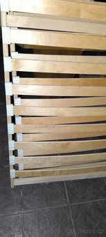 Ikea MALM postel 160 x 200 cm + rošty, stolky,matrace - 7
