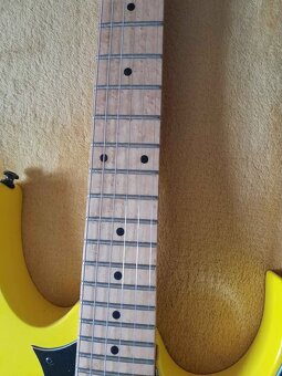 Kytara Ibanez RG350M – Desert Yellow – s tvrdým pouzdrem - 7
