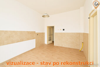 byt 3+1 před rekonstrukcí 77 m2 s garáží u domu v Horní Brus - 7