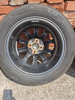 ALU 4x100 15" s celoročními pneu 195/55 R15 - 7