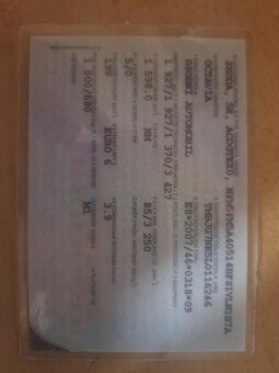 Škoda Octavia kombi 1,6 nafta ,, Odpočet " - 7