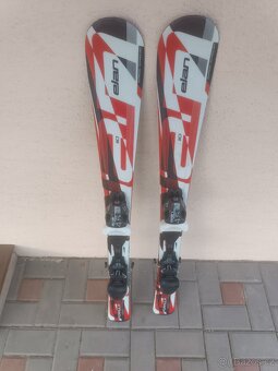 Dětské lyže 110cm, lyžáky 21.5, helma vel. S - 7