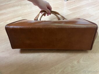 Retro kabelka hnědá - 7