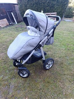 Prodám kočárek 3v1 v dobrém stavu. - 7