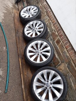 Alu kola 5x112 r18 original Vw Turbine - 7