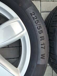 Originál alu kola MINI Coutryman 5X112 7 1/x17 + letní pneu - 7