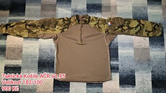 Prodám Vojenské Oblečení AČR - 7