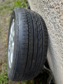 VOLVO Alu kola 4x + pneu BRIDGESTON 195/60/R15 - 7