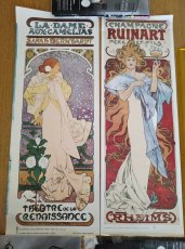 La. dame Mucha Plakát plagát - 7