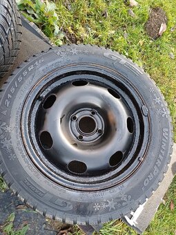 Zimní pneu na discich 215/55 R16 - 7