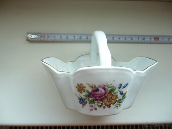Porcelánový košíček zn. PM-Moschendorf, Bavaria - 7