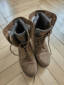 Kožené boty Tommy Hilfiger vel 41 - 7