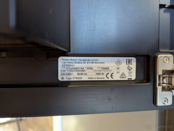 Bosch CTL636ES1 - Vestavný automatický kávovar - 7