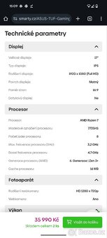 ASUS TUF gaming A17 VÝMĚNA - 7