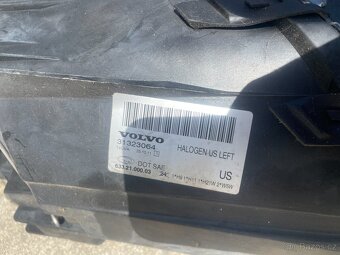Predám originál ľavý predný svetlomet na VOLVO V70 - 7